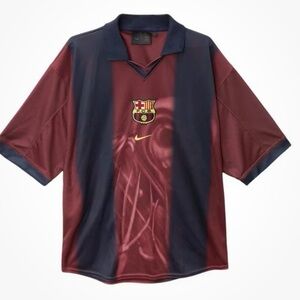 New Travis Scott Cactus Jack X Barcelona Nike Soccer Jersey Size M